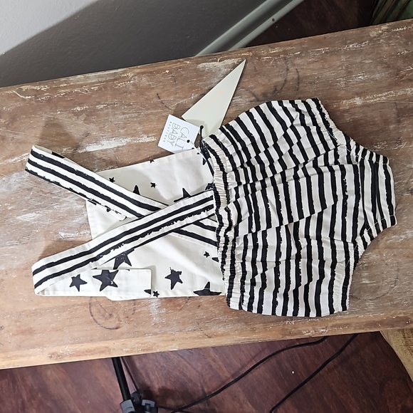 Noe & Zoe Berlin New born 1 piece 6-12 Mos romper designer - Picture 2 of 11